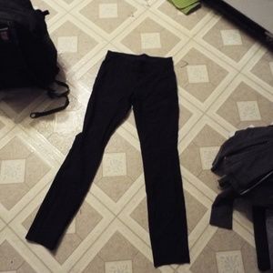 skinny black trousers